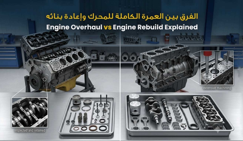 Engine Overhaul vs Engine Rebuild Explained
