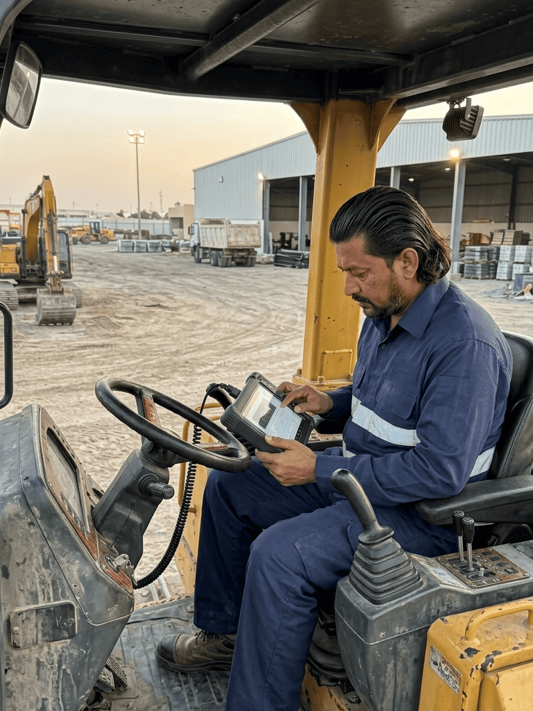 heavy equipment diagnostic
