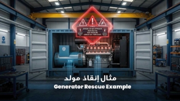 Generator Rescue Example: مثال إنقاذ مولد
