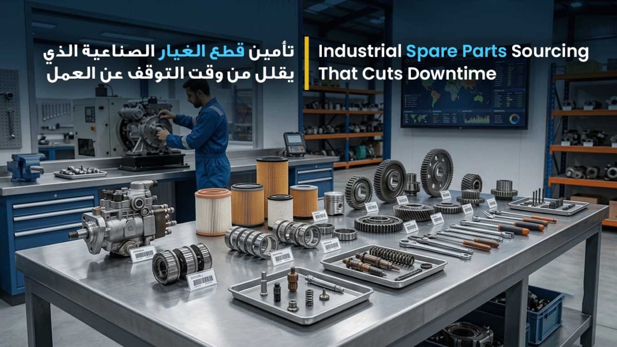 Industrial Spare Parts Sourcing That Cuts Downtime