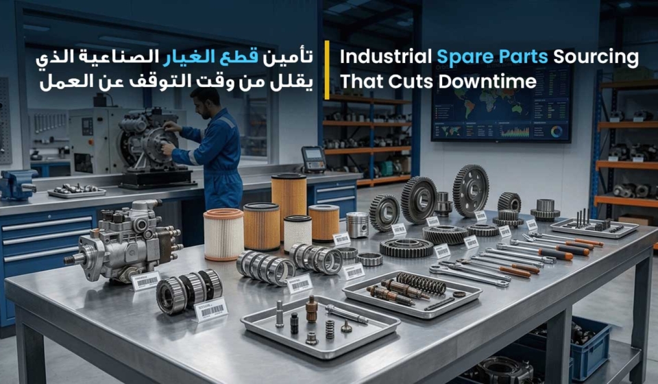 Industrial Spare Parts Sourcing That Cuts Downtime