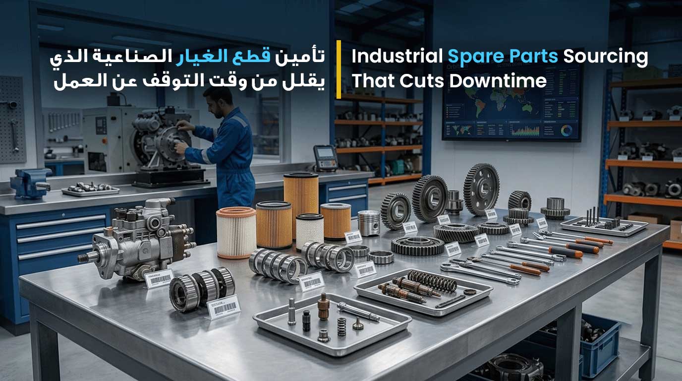 Industrial Spare Parts Sourcing That Cuts Downtime