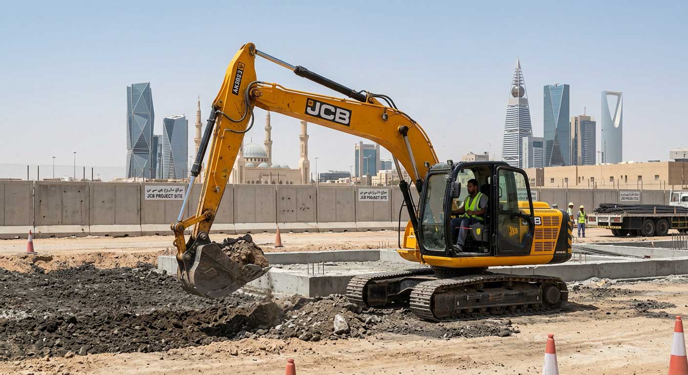 JCB excavator
